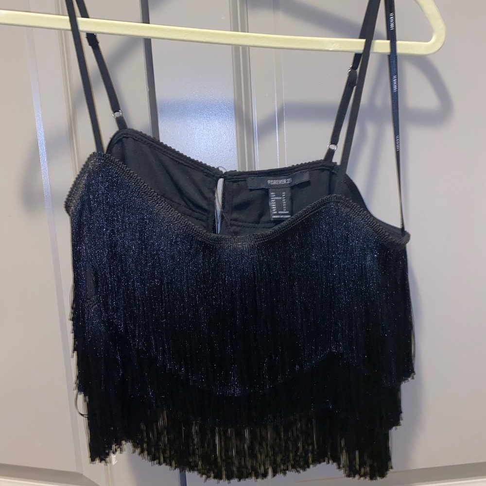 Fringed top
